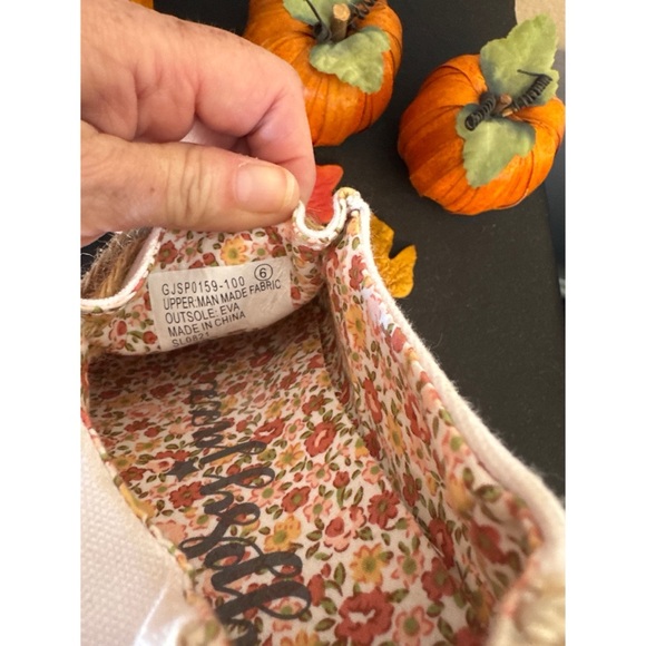 Gypsy Jazz Canvas Slip Ons - Picture 5 of 5